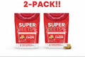 HumanN SuperBeets Heart Chews Pomegranate Berry 60 Soft Chews 2Pack! 120 Chews Total