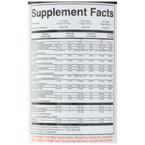 MaryRuth  Liquid Morning Multivitamin Rasberry 30 oz