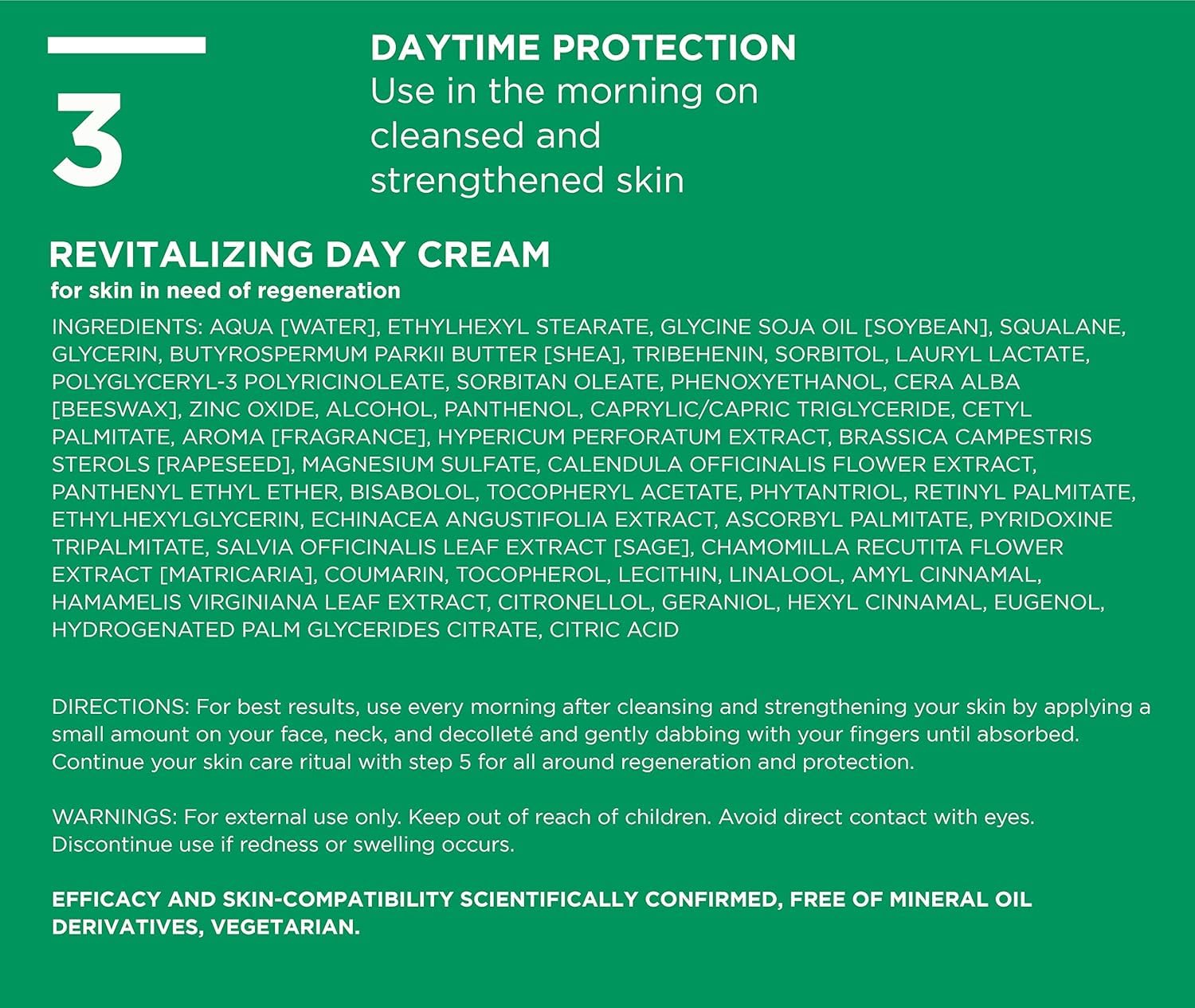 ANNEMARIE BÖRLIND - LL REGENERATION Revitalizing Day Cream, Anti-Aging Face Moisturizer with Vitamin C, E, and Retinoid, 1.69 fl oz (50ml)