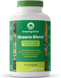 Amazing Grass Greens Blend Superfood, 150 Capsules – Organic Spirulina, Chlorella & Probiotics Plus Available DISCOUNTS!!