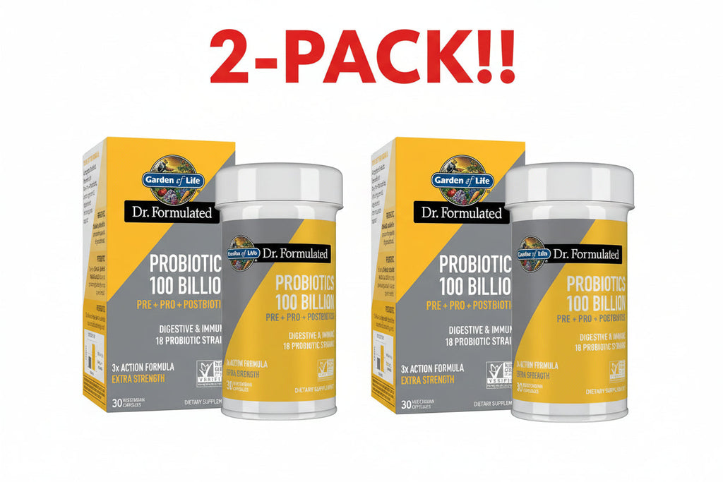 Garden of Life Dr. Formulated 100 Billion  30 Capsules 2Pack! 60 Capsules Total