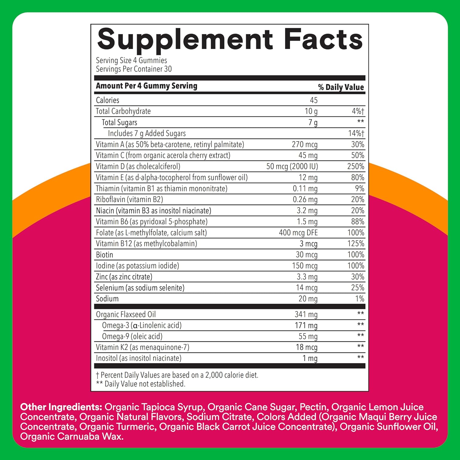 SmartyPants Women’s 50+ Multivitamin Gummy Double Pack! – Mixed Fruit Flavor – 180 Total Gummies (2 x 90ct) – Plus Available DISCOUNTS!!