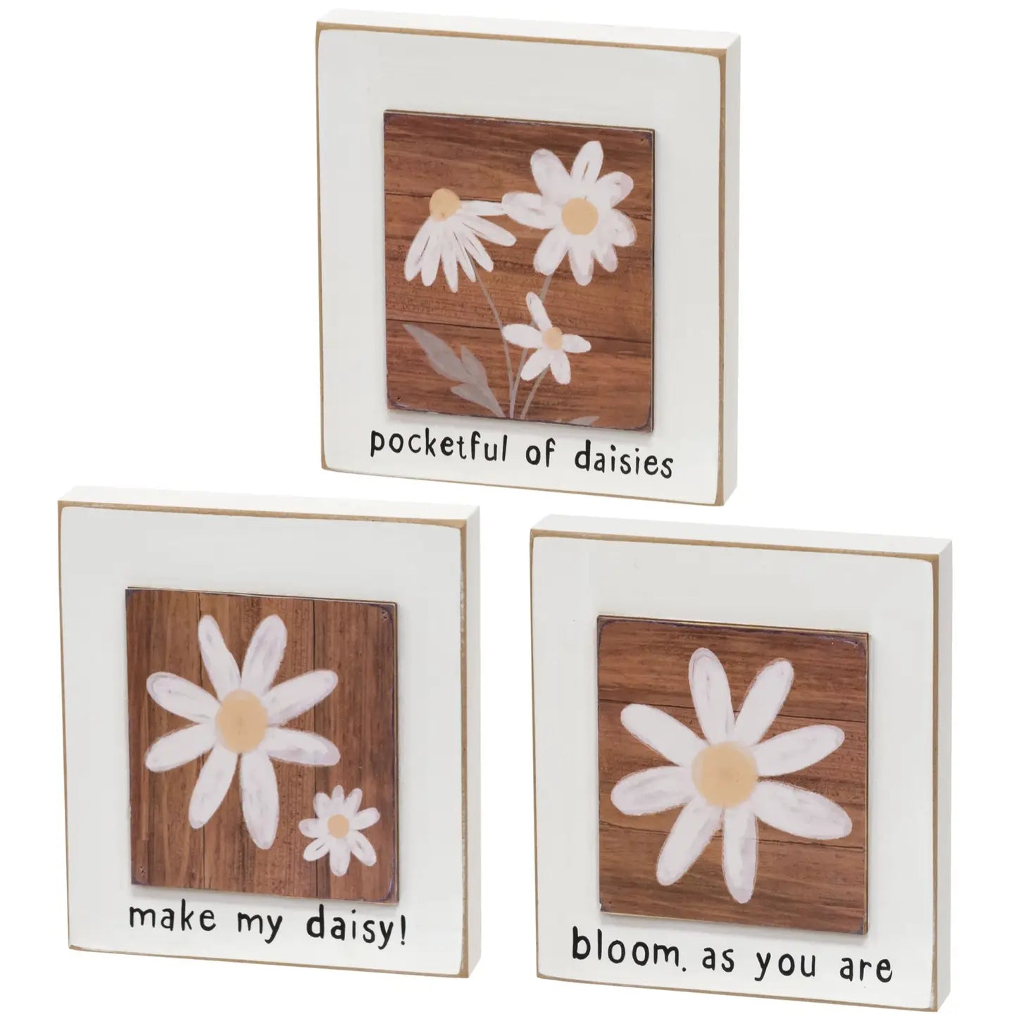 Blooming Daisy shelf Decor