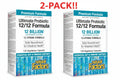 Natural Factors Ultimate Probiotic 12/12 Formula 12 Billion 120 Vegetarian Capsules 2Pack! 140 Capsules Total