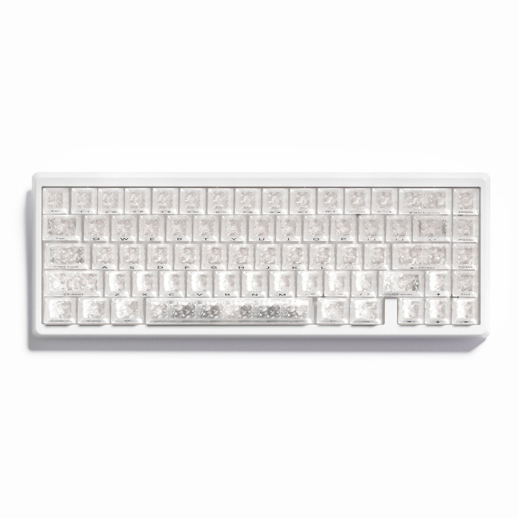 XVX M67 JadeStone Forged Carbon VIA Tri-Mode Mechanical Keyboard