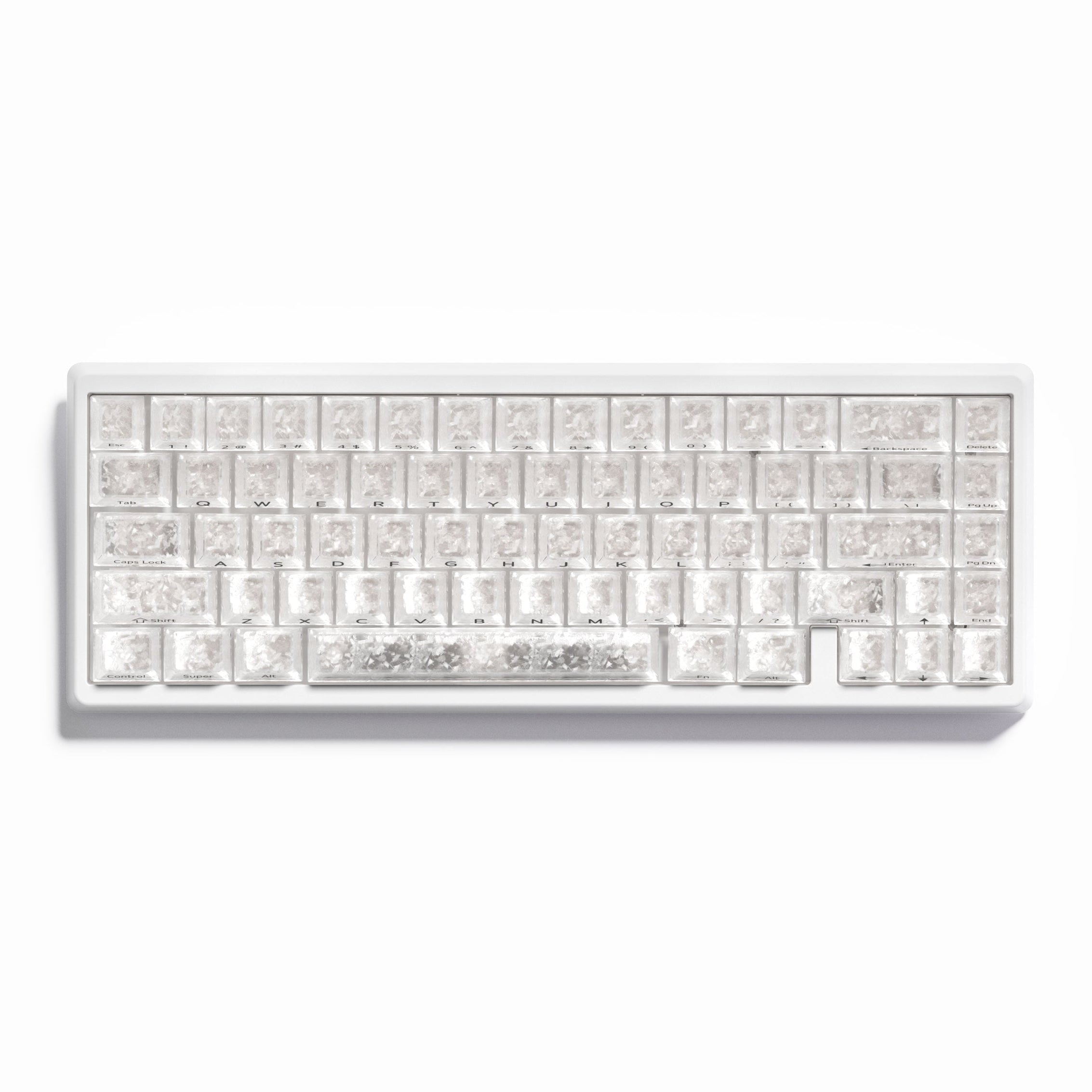 XVX M67 JadeStone Forged Carbon VIA Tri-Mode Mechanical Keyboard