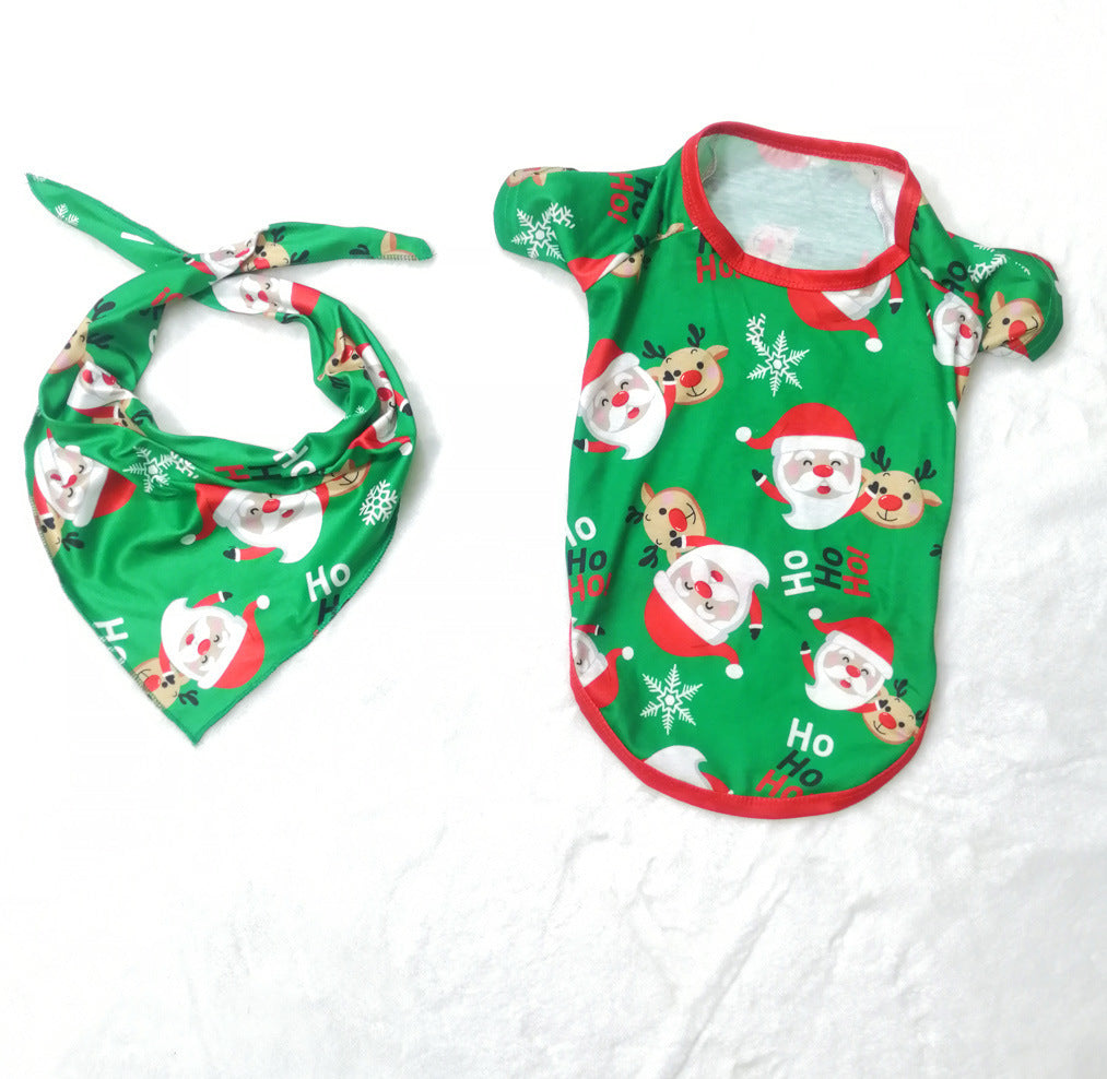 Family Matching Christmas Pajamas Set – Santa Claus Top & Sleepwear for Family