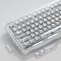 XVX Arctic Transparent SA Profile Double-Shot 128-Key PC Keycap Set