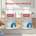 Jarrow Formulas Magnesium Glycinate 90 Veggie Capsules 2Pack! 180 Capsules Total