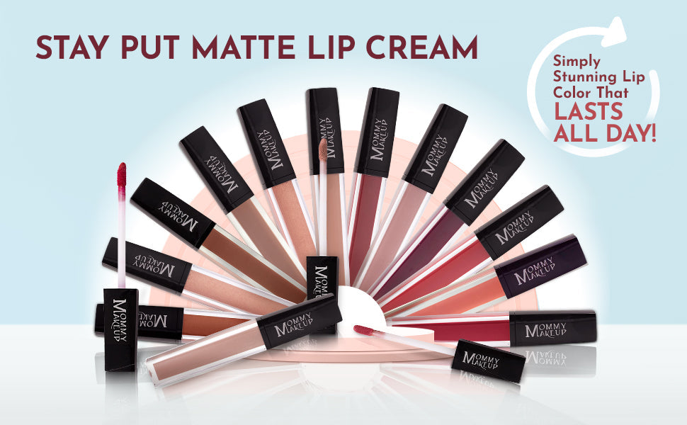 Roxie Stay Put Matte Lip Cream | Stunning Kiss-Proof Lipstick