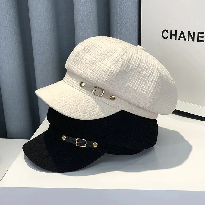 Women’s Octagonal Newsboy Beret
