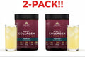 Ancient Nutrition Advanced Multi Collagen Protein Hydrate 17oz. 2 Pack! , Lemon Lime Flavor Double Pack! – Skin, Joint & Electrolyte Support (Two 17 oz Tubs, Lemon Lime)