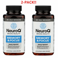 LifeSeasons NeuroQ Brain Health Memory & Focus 60 Vegetarian Capsules 2 Pack! 120 Capsules Total