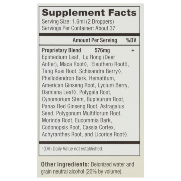 Bioray Red Rooster Male Energizing Tonic - 2 fl oz (60ml)