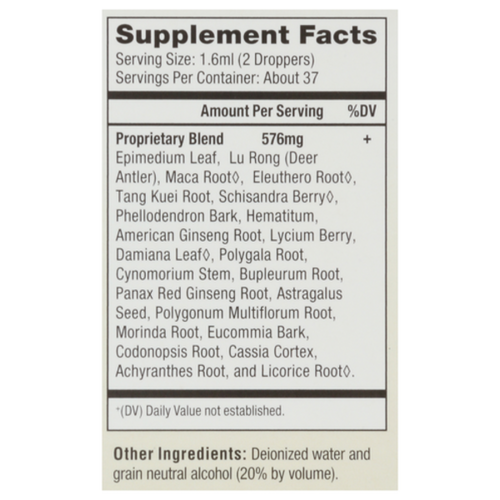 Bioray Red Rooster Male Energizing Tonic - 2 fl oz (60ml)