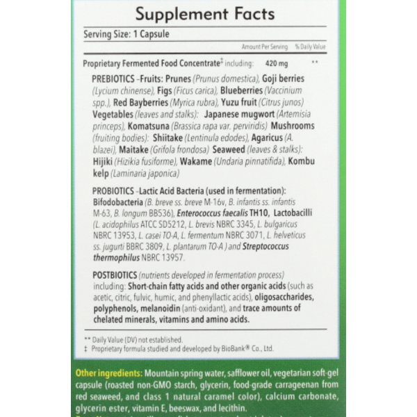 Dr. Ohhira's Original Probiotics 60 Capsules