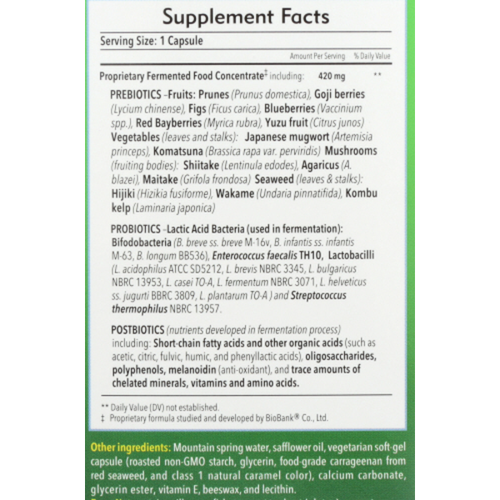 Dr. Ohhira's Original Probiotics 60 Capsules