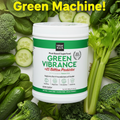 Vibrant Health Green Vibrance Powder (660g) | 60-Day Supply | Comprehensive Daily Superfood, Probiotics & Enzymes for Whole Body Wellness