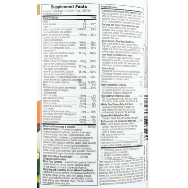 Nature's Plus Source of Life Gold Tropical Fruit 30 oz 2Pack! 60 oz Total