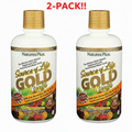 Nature's Plus Source of Life Gold Tropical Fruit 30 oz 2Pack! 60 oz Total