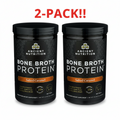 Ancient Nutrition Salted Caramel Bone Broth Protein (2-Pack) | Collagen, Joints & Gut Support | 35.6 Total oz | Value Bundle