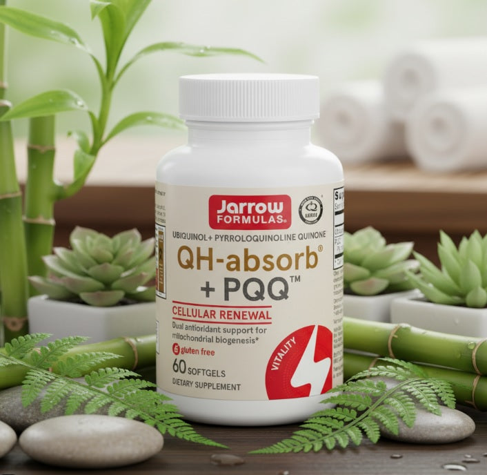 Jarrow Formulas QH-Absorb + PQQ 60 Soft-gels