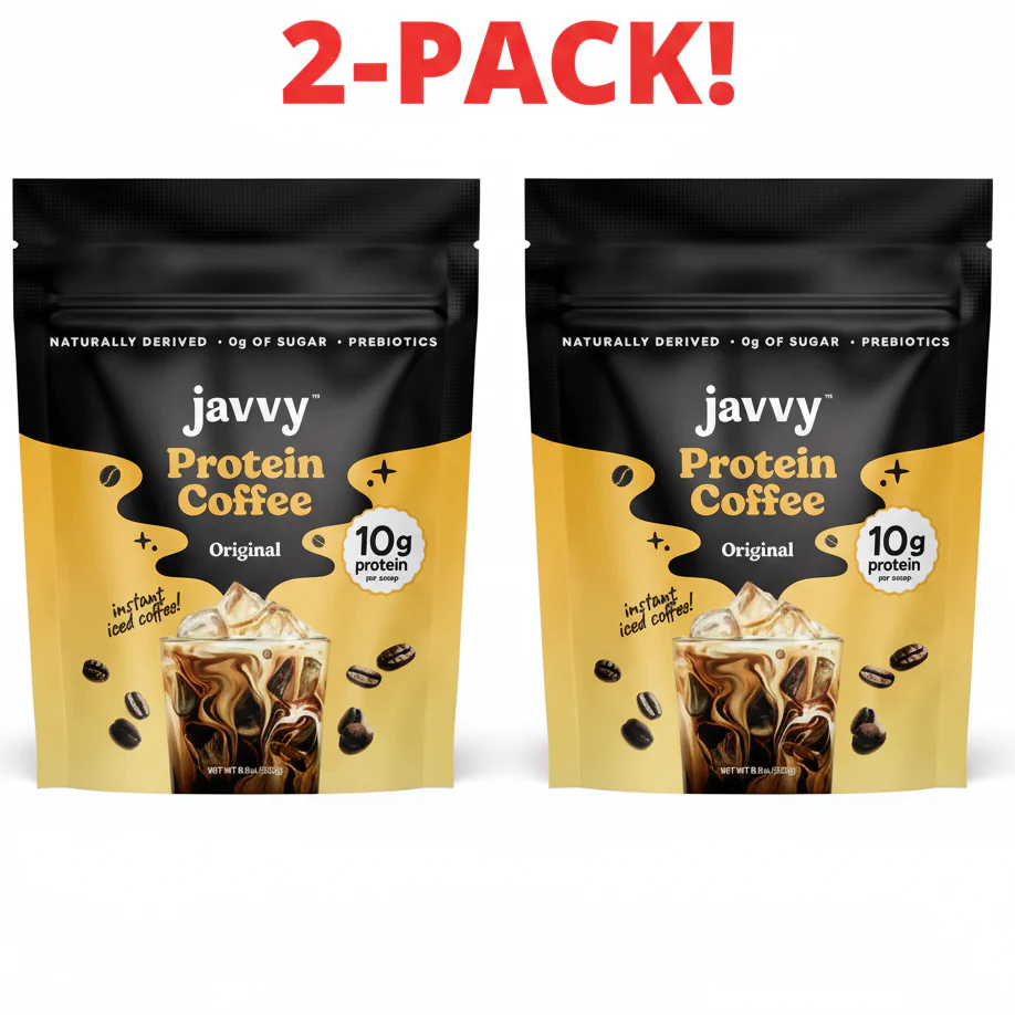 Javvy Protein Coffee Original  8.8 oz 250 g 2Pack! 17.6 oz Total