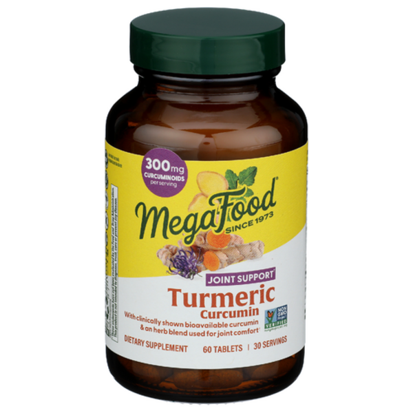 MegaFood Joint Support Turmeric Curcumin 60 Tablets
