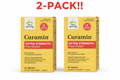 Terry Naturally Curamin Extra Strength Double Pack! – High-Potency Curcumin & Boswellia for Joint & Muscle Support (120 Tablets Total, Unflavored)