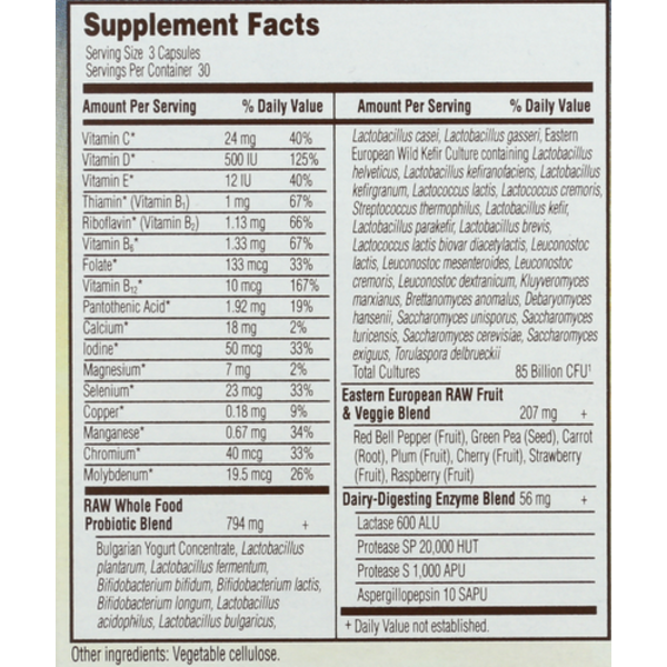 Garden Of Life RAW Probiotics Men 90 Vegetarian Capsules