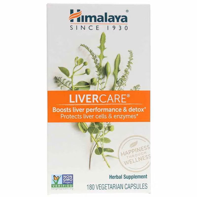 Himalaya LiverCare 180 Vegetarian Capsules