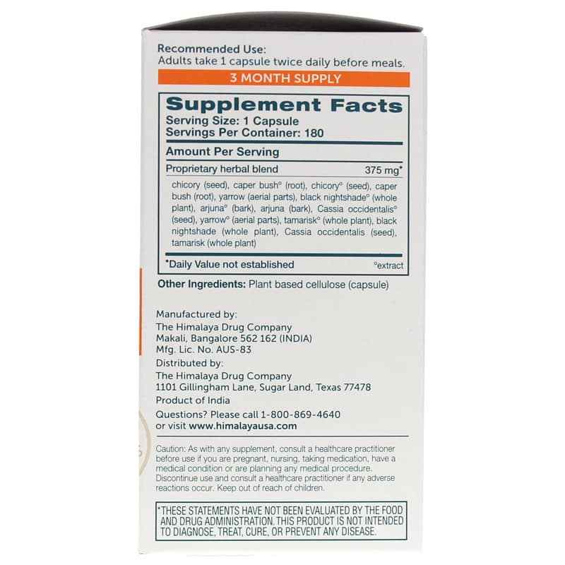 Himalaya LiverCare 180 Vegetarian Capsules