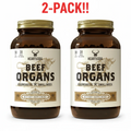Heart & Soil Beef Organs 180 Capsules 2Pack! 360 Capsules Total