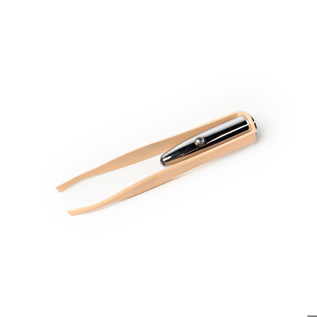 Lemon Lavender® Center Stage LED Spotlight Tweezers – Precision Grooming Tool