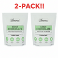 ust Ingredients Mint Chocolate Whey Protein Double Pack (2 x 17.42 oz) - Grass-Fed Isolate