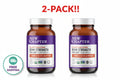 New Chapter Bone Strength Take Care 2-Pack - Plant-Based Calcium Supplement with Magnesium, Vitamin D3 and K2 - Two 60-Count Bottles (120 Slim Tablets Total)