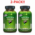 Irwin Naturals Potency Wood Primal-Male 60  Liquid Soft-gels 2Pack! 120 Soft-gels Total