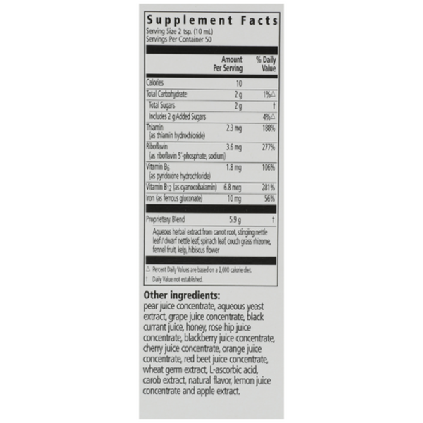 Salus Floradix Iron + Herbs 17 fl oz