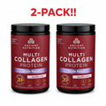 Ancient Nutrition Multi Collagen Protein Brain Boost Powder Vanilla 16oz 2 Pack!