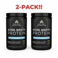 Ancient Nutrition Bone Broth Protein Powder - Vanilla Double Pack (2 x 17.4 oz Tubs)