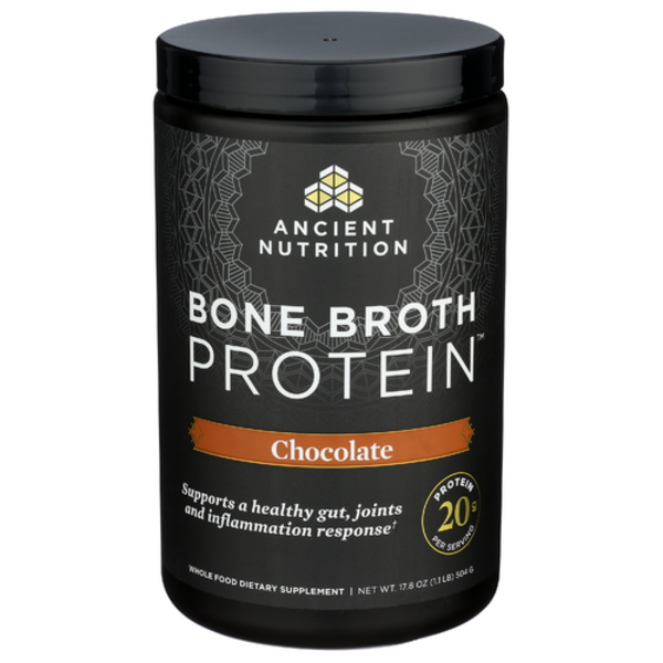 Ancient Nutrition Bone Broth Protein Powder - Chocolate Flavor (17.8 oz)