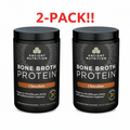 Ancient Nutrition Bone Broth Protein Powder - Chocolate Flavor Double Pack (2 x 17.8 oz)