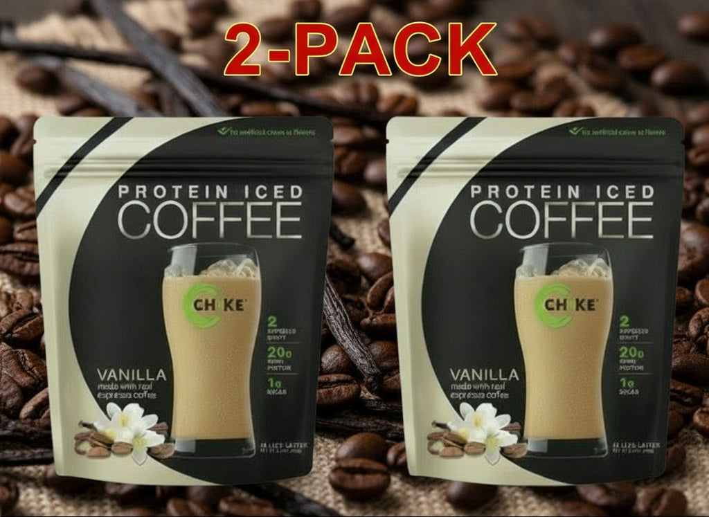 Chike High Protein Iced Coffee Creamy Vanilla 20g Protein 14.6 oz 413,9g 2 Pack! (28 Total Servings)