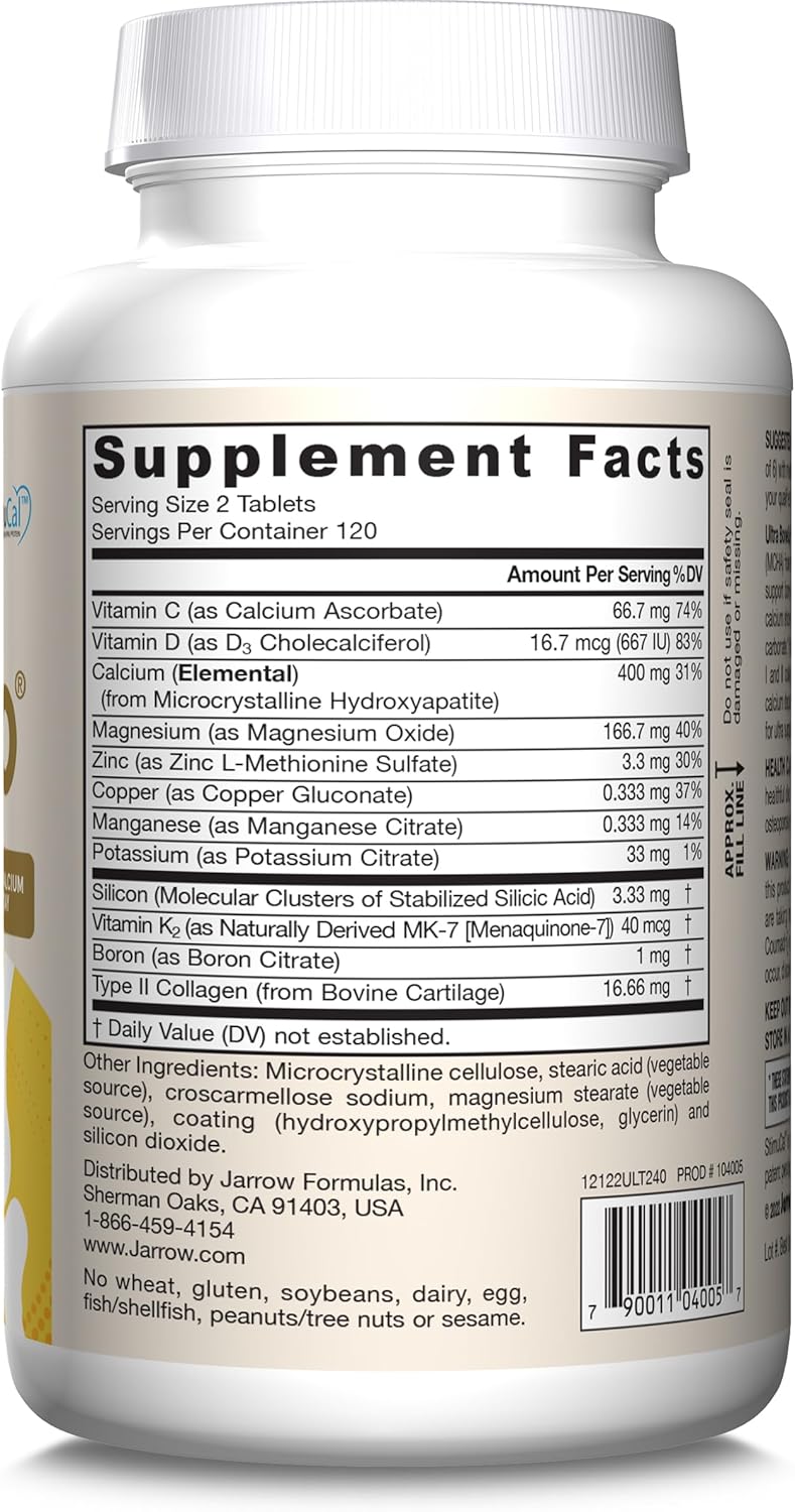 Jarrow Formulas Ultra BoneUp  240 Tablets