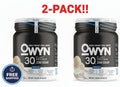 OWYN Pro Elite Vegan Protein Vanilla 2-Pack - 2.64lb Total, 35g Plant Protein, Zero Sugar, Gluten-Free