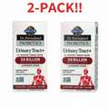 Garden of Life RAW Probiotics Urinary Tract+ 60 Vegetarian Capsules 2Pack! 120 Capsules Total