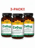 Country Life CoQ-10  100 mg  60 Capsules  3Pack!  180 Capsules Total