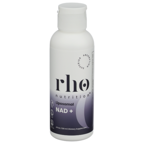 Rho Nutrition Liposomal NAD+ Liquid | Cellular Energy & Anti-Aging Support | High-Absorption NMN & TMG | 4 fl oz