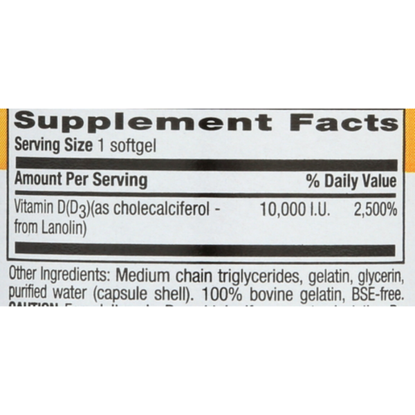 Country Life Vitamin D3 60ct 2Pack!  120 Softgels Total