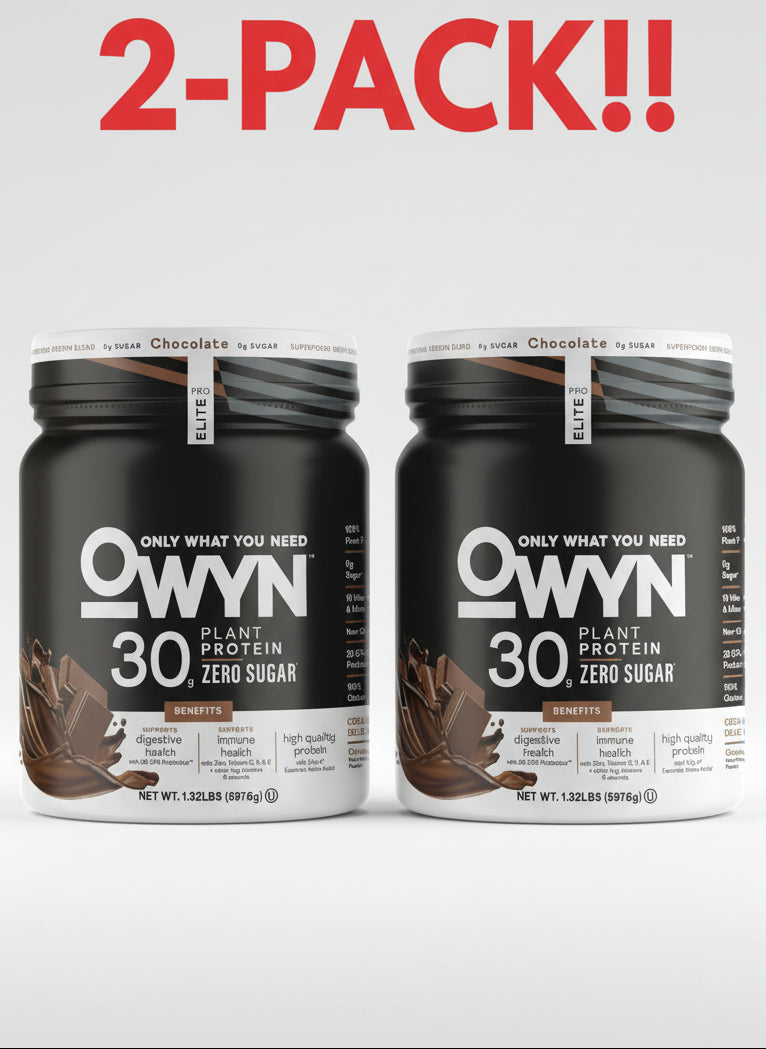 OWYN Pro Elite Plant Protein Cockolate  1.32lb  2Pack! 2.64lb Total